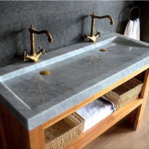 Granite / Marble Wash Basin Counter Fixing with Moulding (Up to 4 ft length) – Rate No 4,500.00